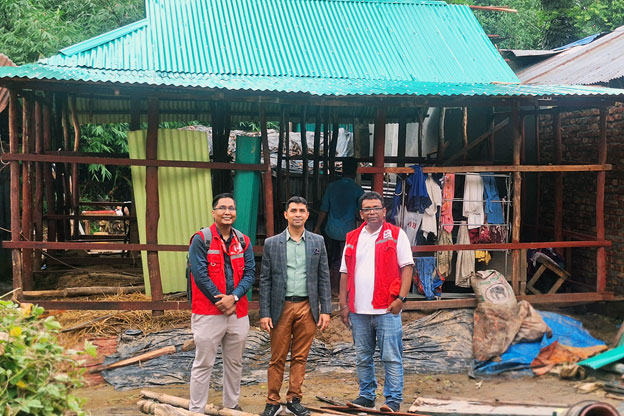 City Bank Representative Visits Feni to Witness Impact of BDT 5 Million Flood Rehabilitation Support